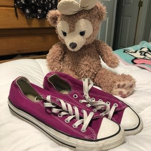 Converse Shoes - converse low tops fuschia sneakers Converse Shoes - converse low tops fuschia sneakers